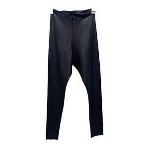 Cammando Perfect Control Faux leather leggings high rise black size small